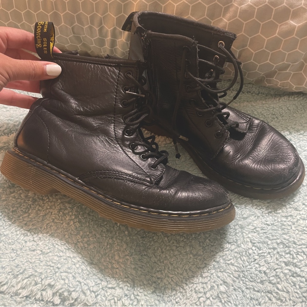 Dr Martens black boots size 3 US (34 EU)